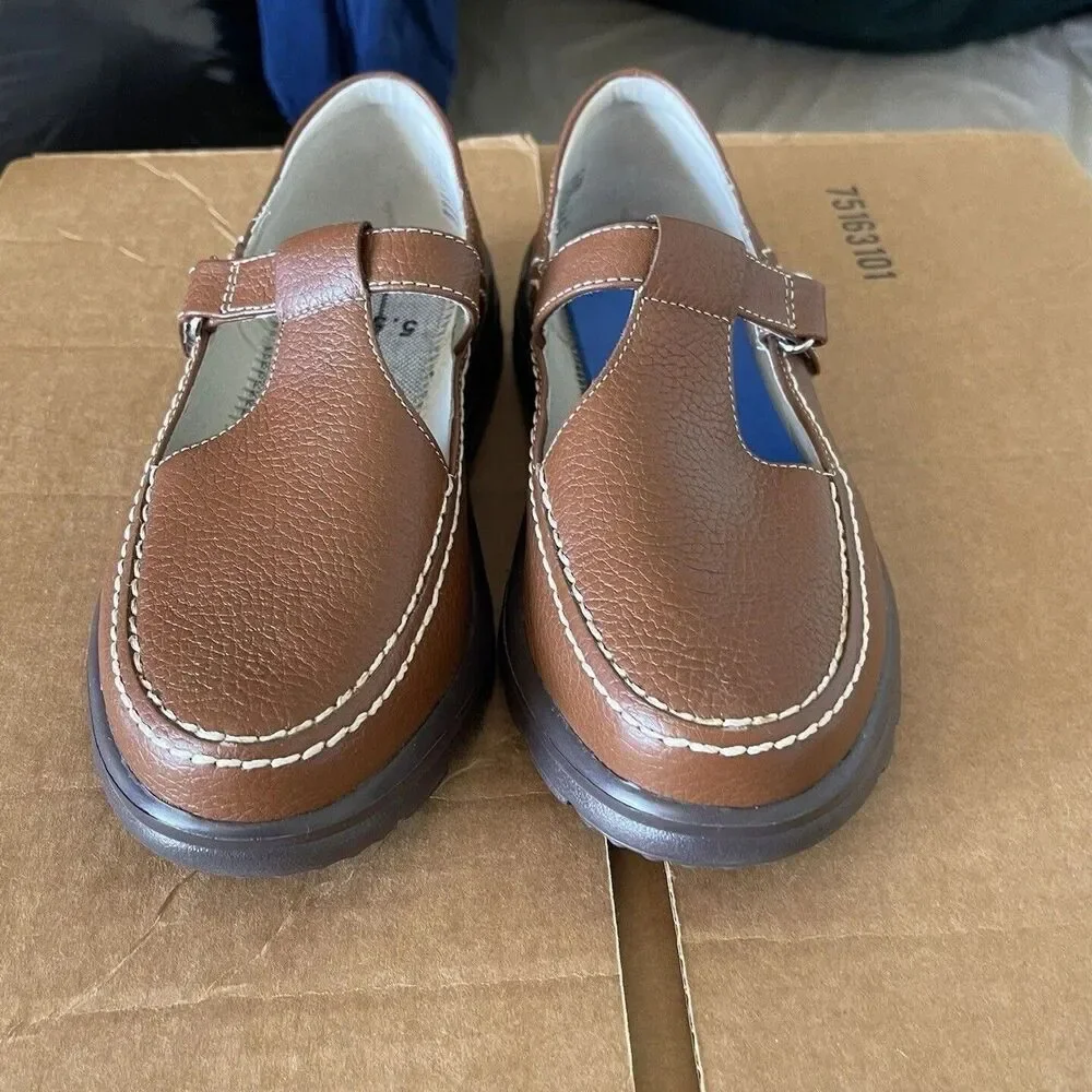 Dr. Comfort Womens Shoes Loafers Sz 5.5 XW Orthopedic Diabetic  Preppy  Office